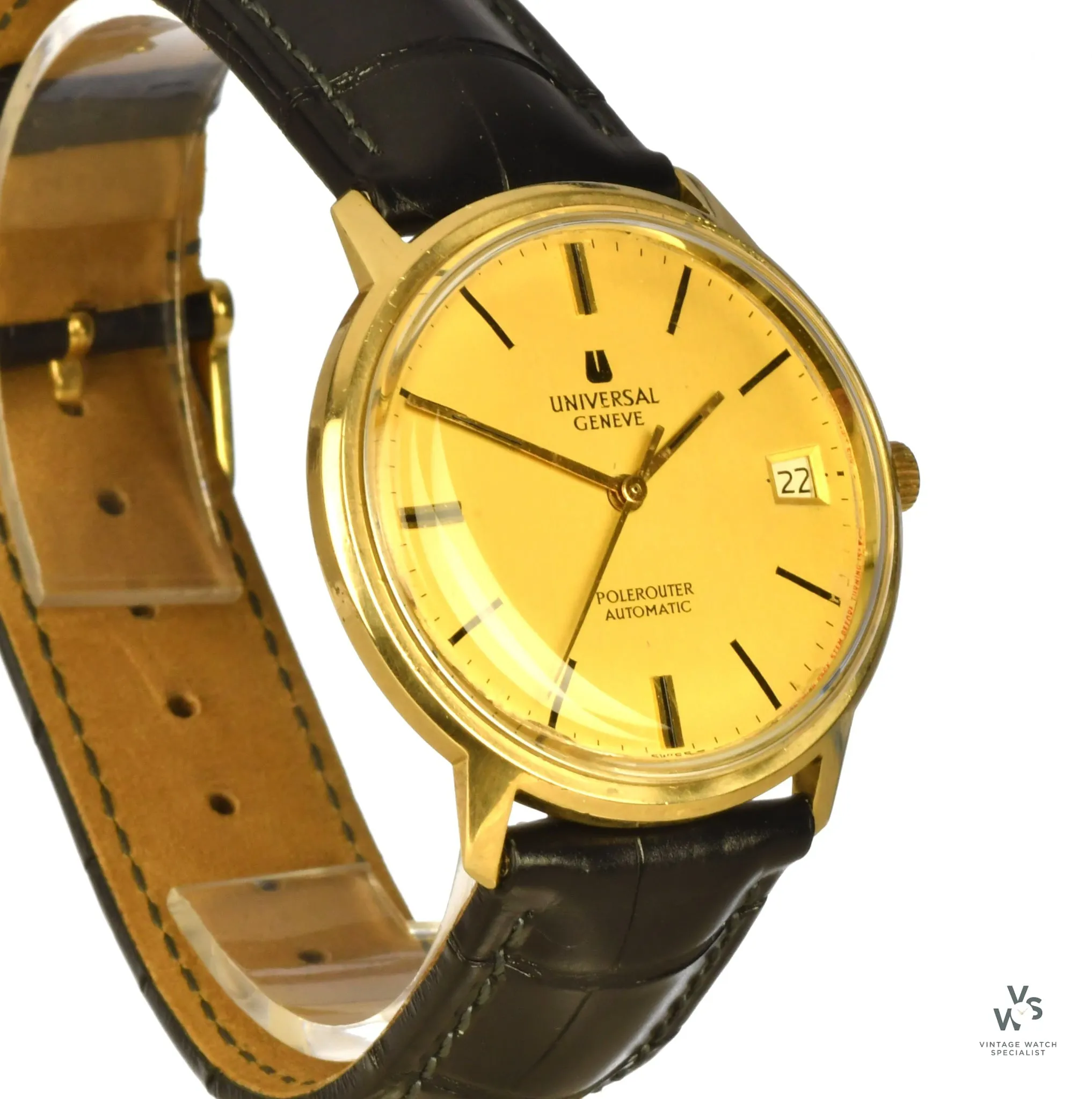 Universal Genève Polerouter Unknown 36mm Yellow gold Gold 4