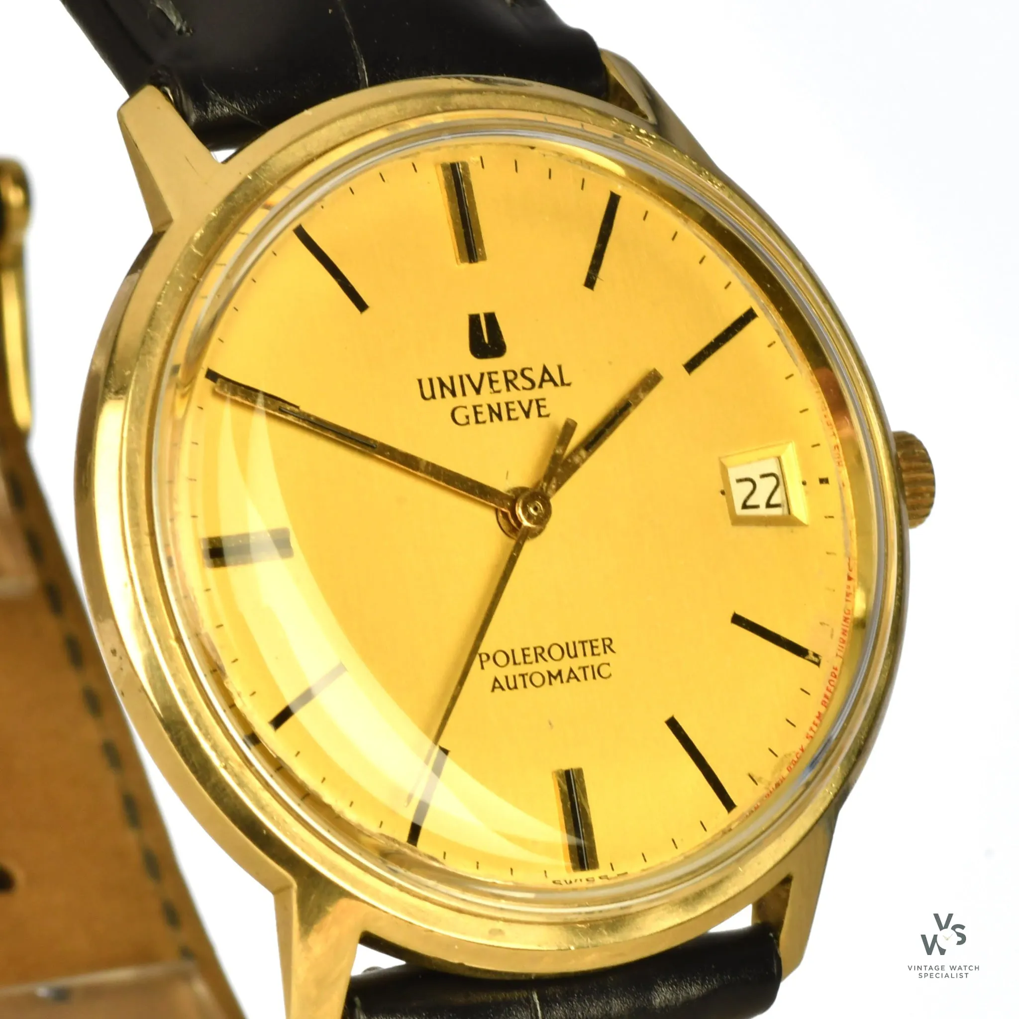 Universal Genève Polerouter Unknown 36mm Yellow gold Gold 8