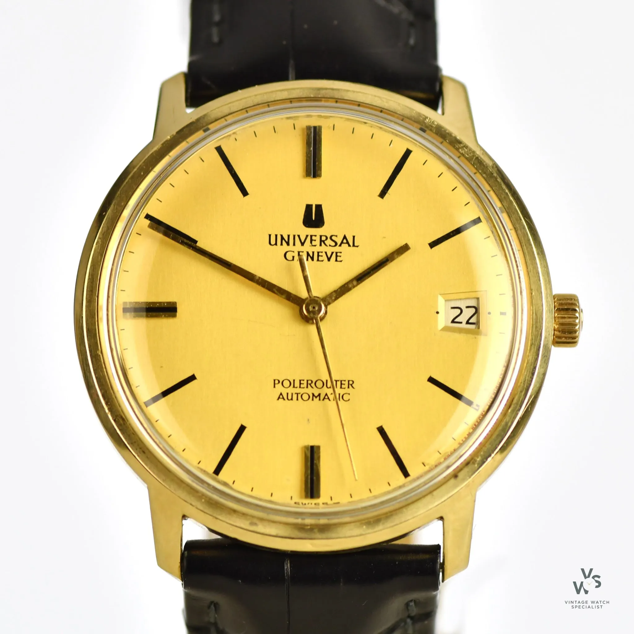 Universal Genève Polerouter Unknown 36mm Yellow gold Gold 11