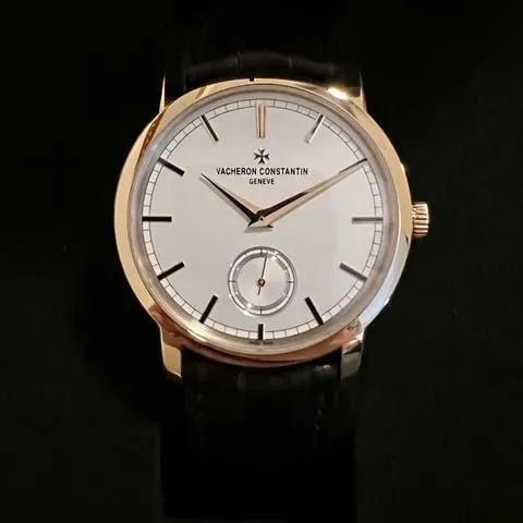 Vacheron Constantin Traditionnelle 82172/000R-9382 38mm Rose gold Silver