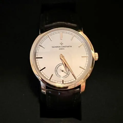 Vacheron Constantin Traditionnelle 82172/000R-9382 38mm Rose gold Silver 7