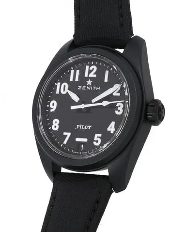 Zenith Pilot 49.4000.3620/21.I001 40mm Black ceramic Black 1