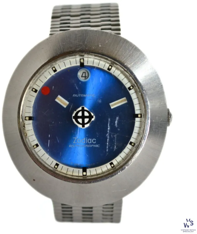 Zodiac Astrographic 882-953 40mm Stainless steel Blue 8