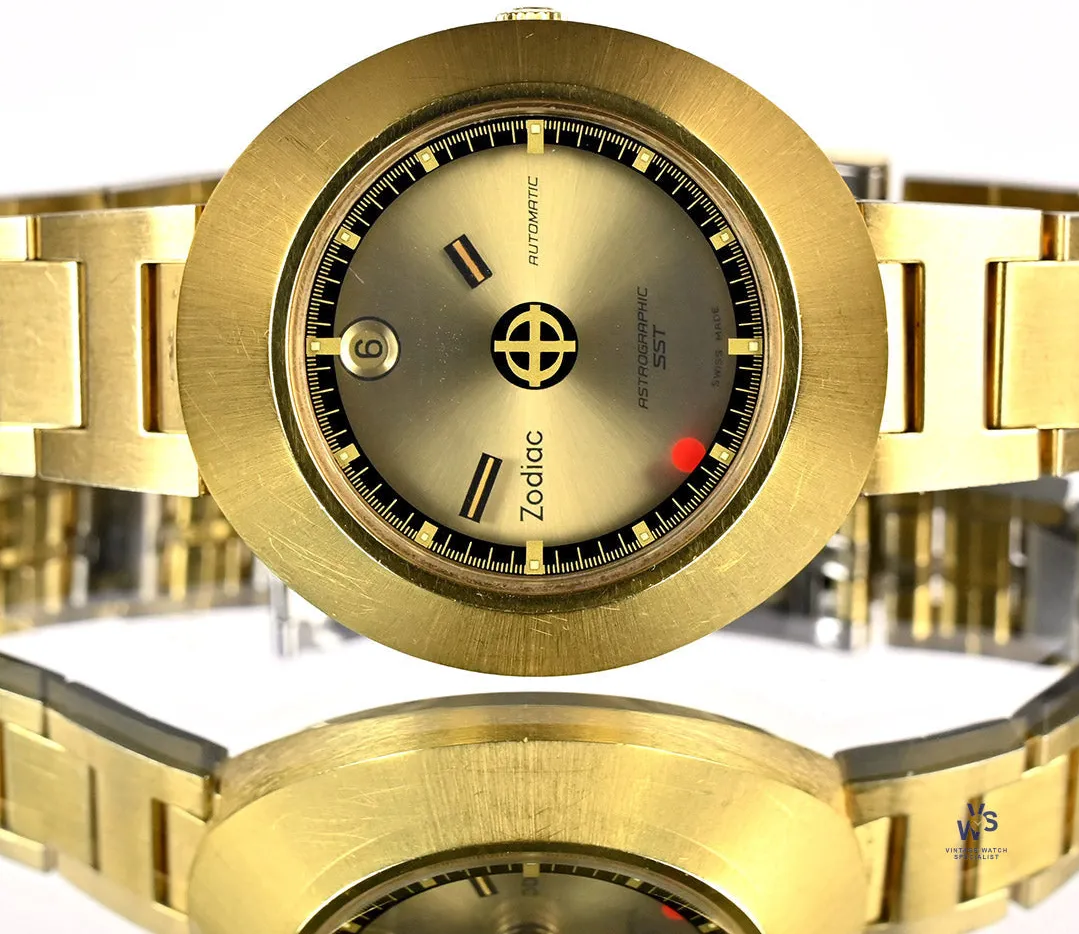 Zodiac Astrographic Unknown 40mm Gold-plated Champagne 9