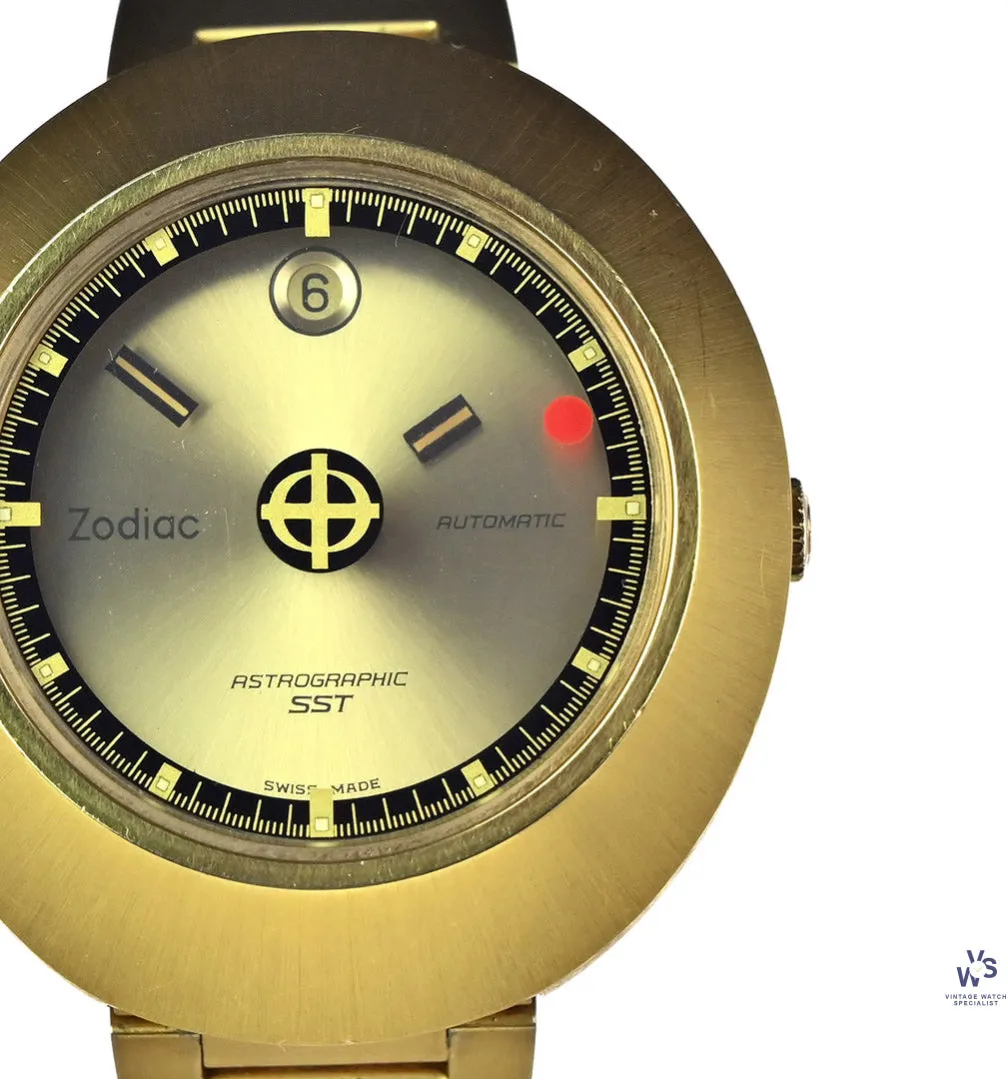 Zodiac Astrographic Unknown 40mm Gold-plated Champagne 10