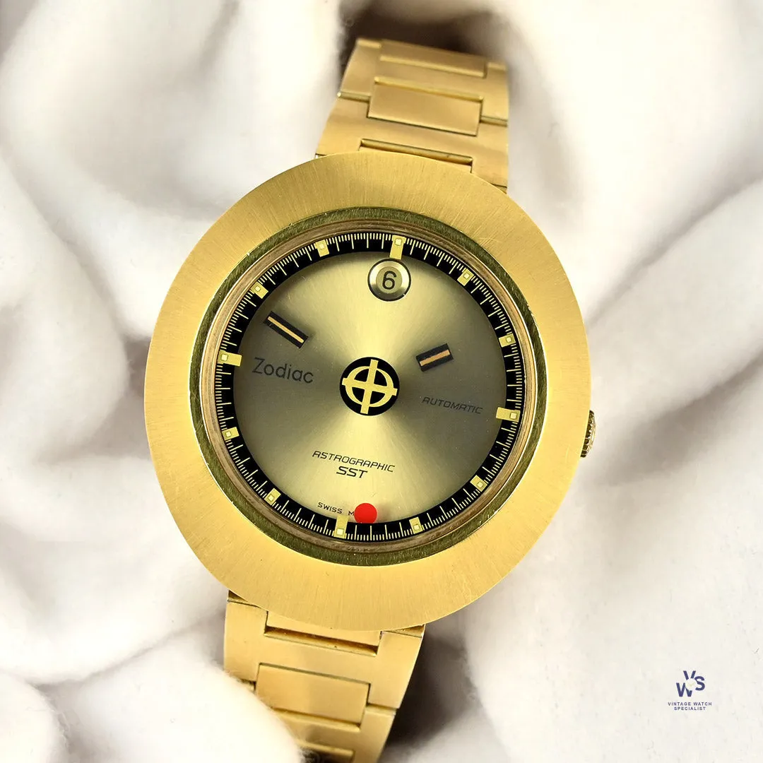 Zodiac Astrographic Unknown 40mm Gold-plated Champagne 11