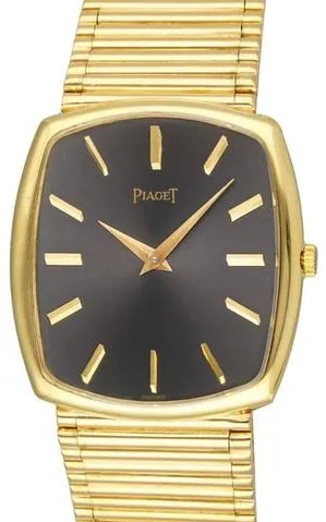 Piaget Emperador 9741 31mm Yellow gold Gray