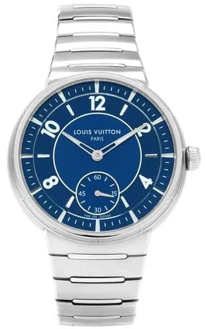 Louis Vuitton Tambour W1ST20 40mm Stainless steel Blue