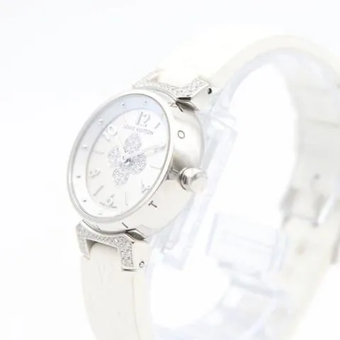 Louis Vuitton Q121P 28mm Stainless steel White 2