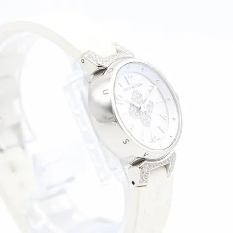 Louis Vuitton Q121P 28mm Stainless steel White 3