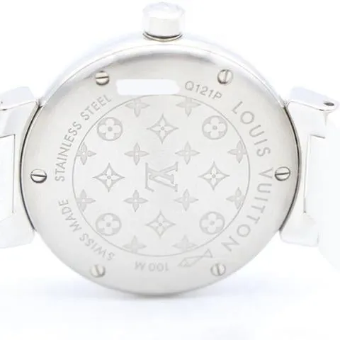 Louis Vuitton Q121P 28mm Stainless steel White 4