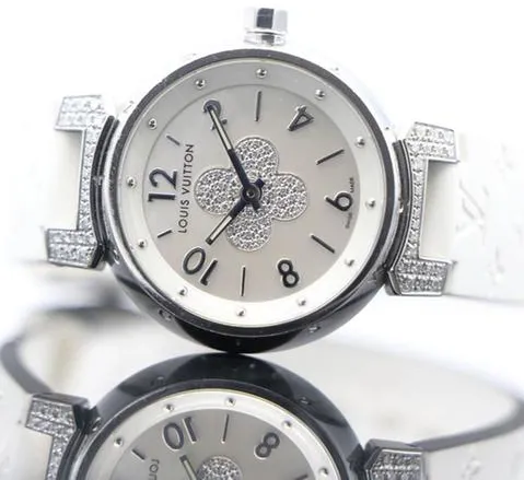 Louis Vuitton Q121P 28mm Stainless steel White 7