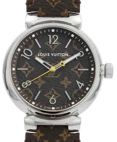 Louis Vuitton QA072Z 39.5mm Stainless steel Brown