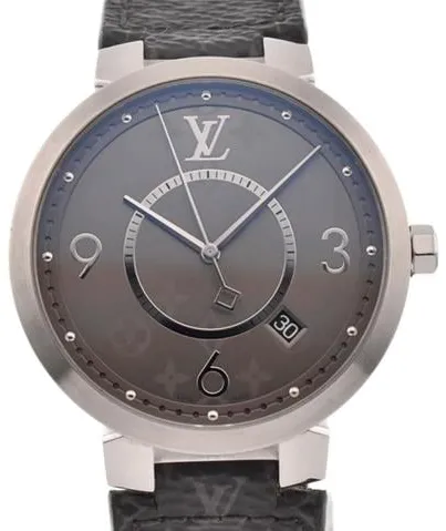 Louis Vuitton Q1DM00 39mm Stainless steel Metallic