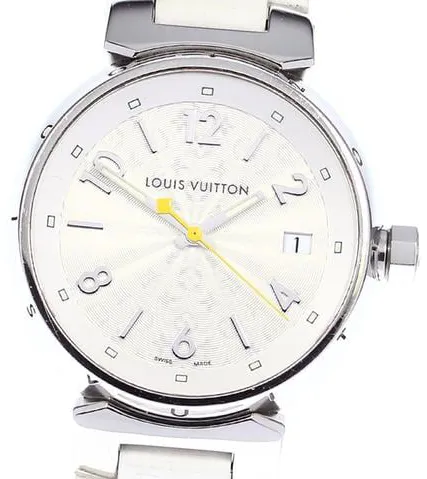 Louis Vuitton Q1313 34mm Stainless steel Silver