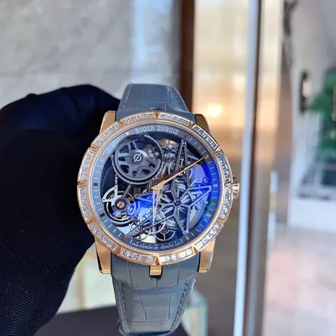 Roger Dubuis Excalibur RDDBEX0423 42mm Rose gold Skeletonized