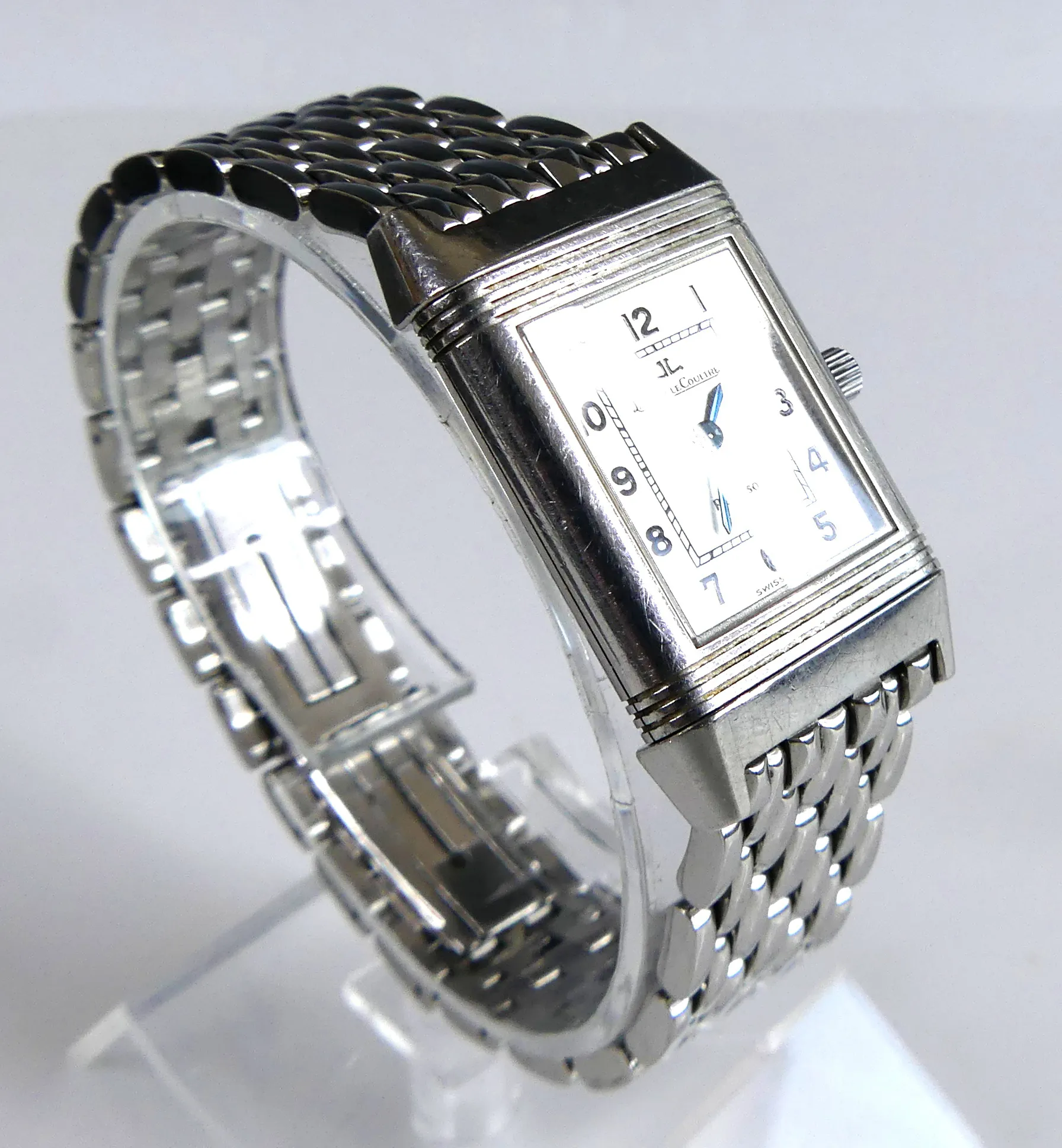 Jaeger-LeCoultre Reverso 260.8.08 34mm Stainless steel Silver 1