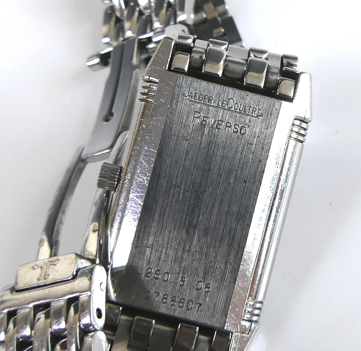 Jaeger-LeCoultre Reverso 260.8.08 34mm Stainless steel Silver 5