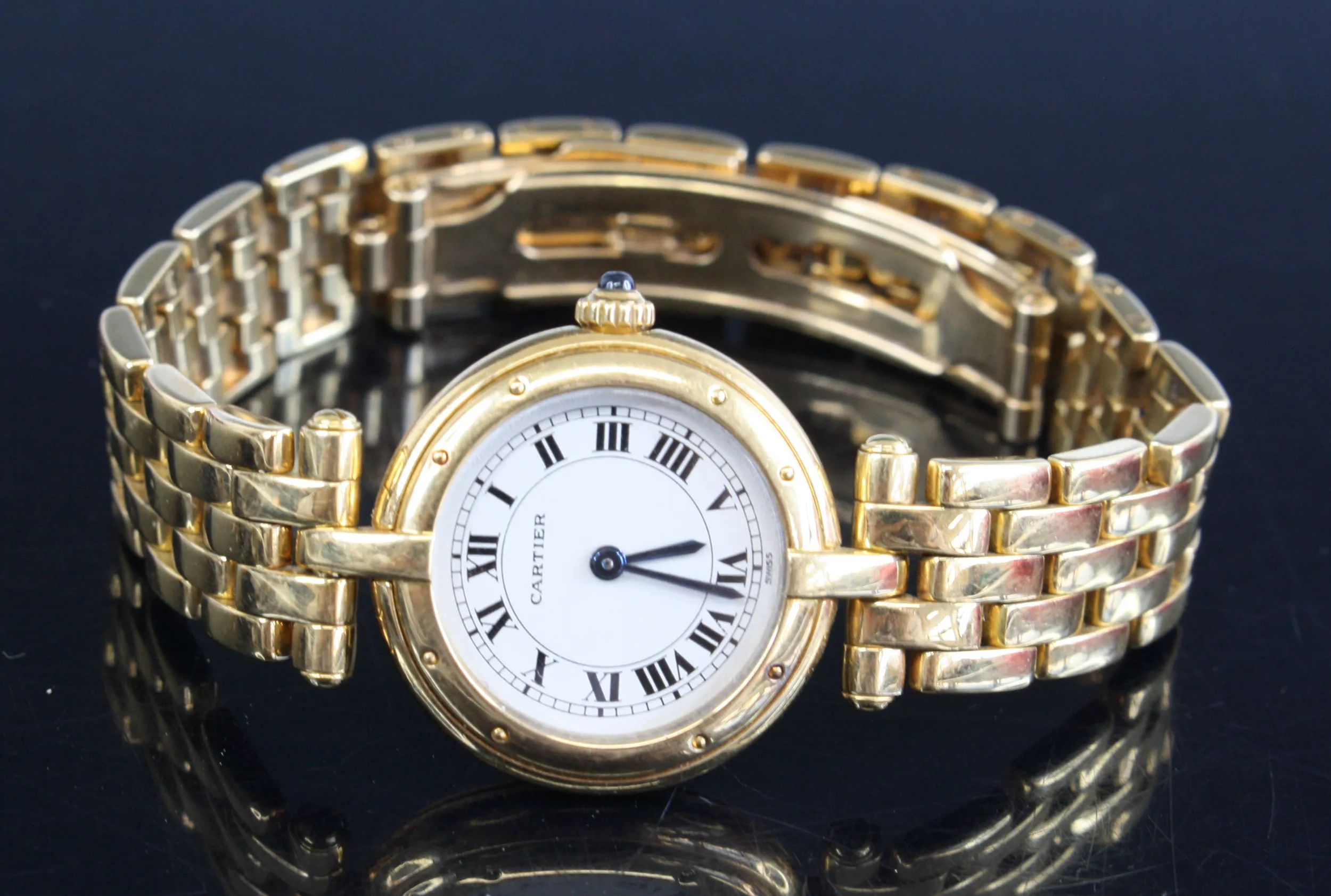 Cartier Panthère Vendôme 8057921 24mm 18k yellow gold Cream 1