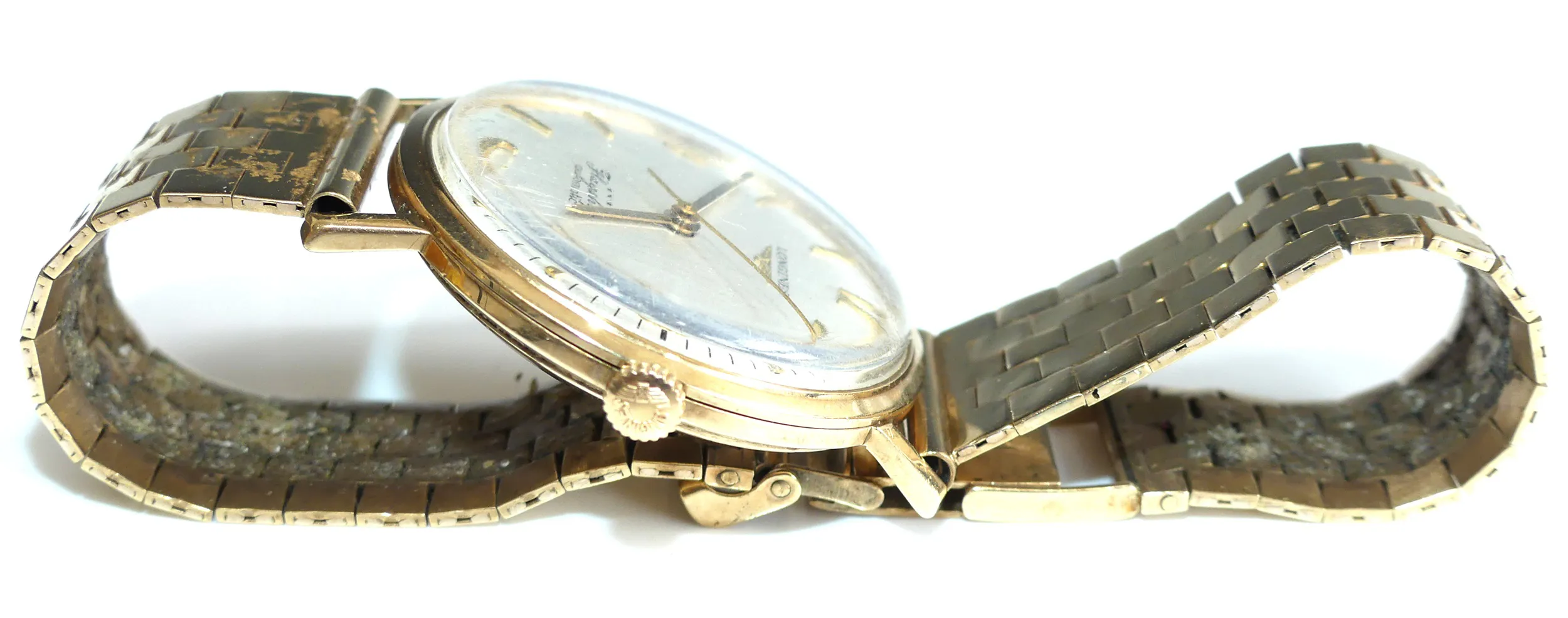 Longines Flagship 3403 36mm 9ct Yellow gold Silver 2