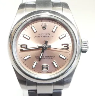 Rolex Oyster Perpetual 26 176200 Stainless steel Pink