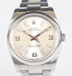 Rolex Oyster Perpetual 114200 Stainless steel Silver