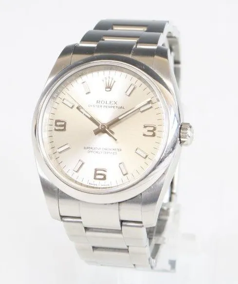 Rolex Oyster Perpetual 114200 34mm Stainless steel Silver 1