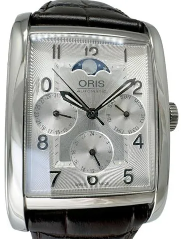 Oris Rectangular 01 582 7694 4061 47mm Stainless steel Silver