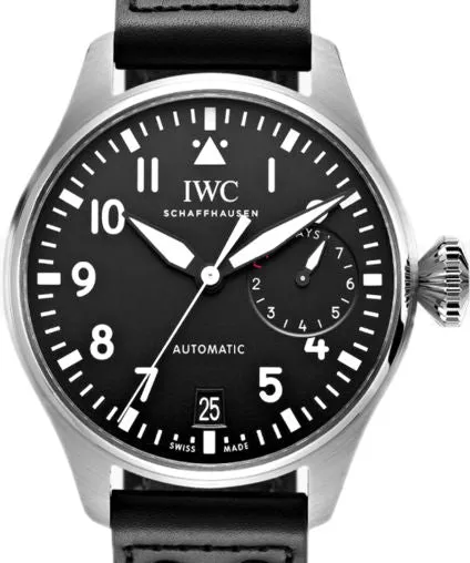 IWC Big Pilot IW501001 46.2mm Stainless steel Black