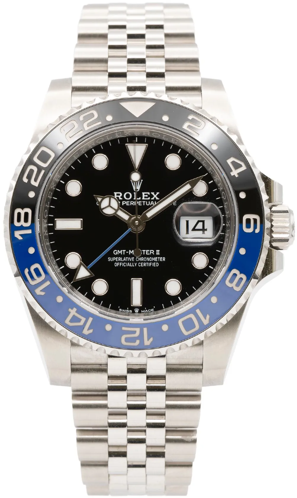 Rolex GMT-Master II 126710BLNR 40mm Stainless steel Black