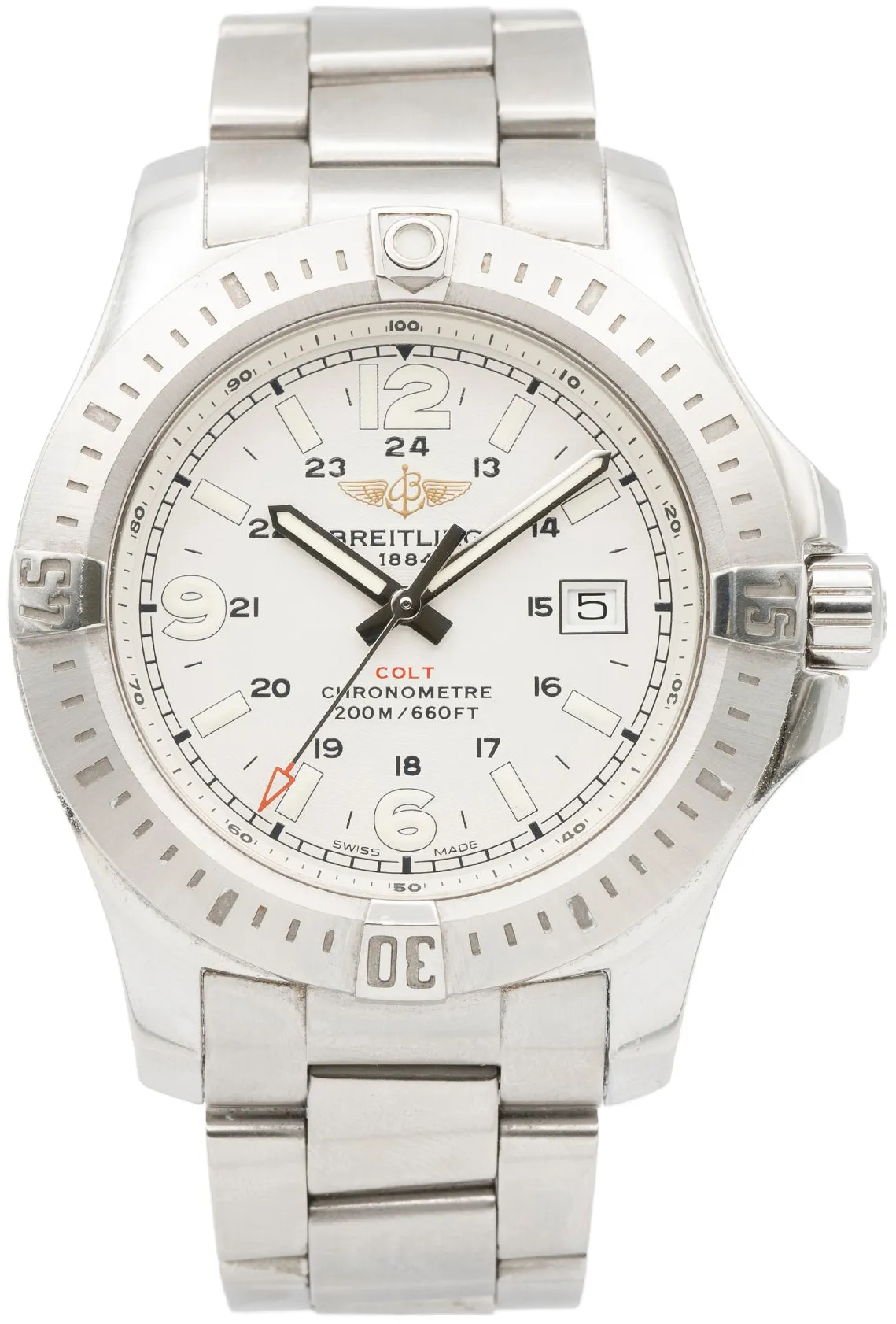 Breitling Colt A7438811/G792 44mm Stainless steel White