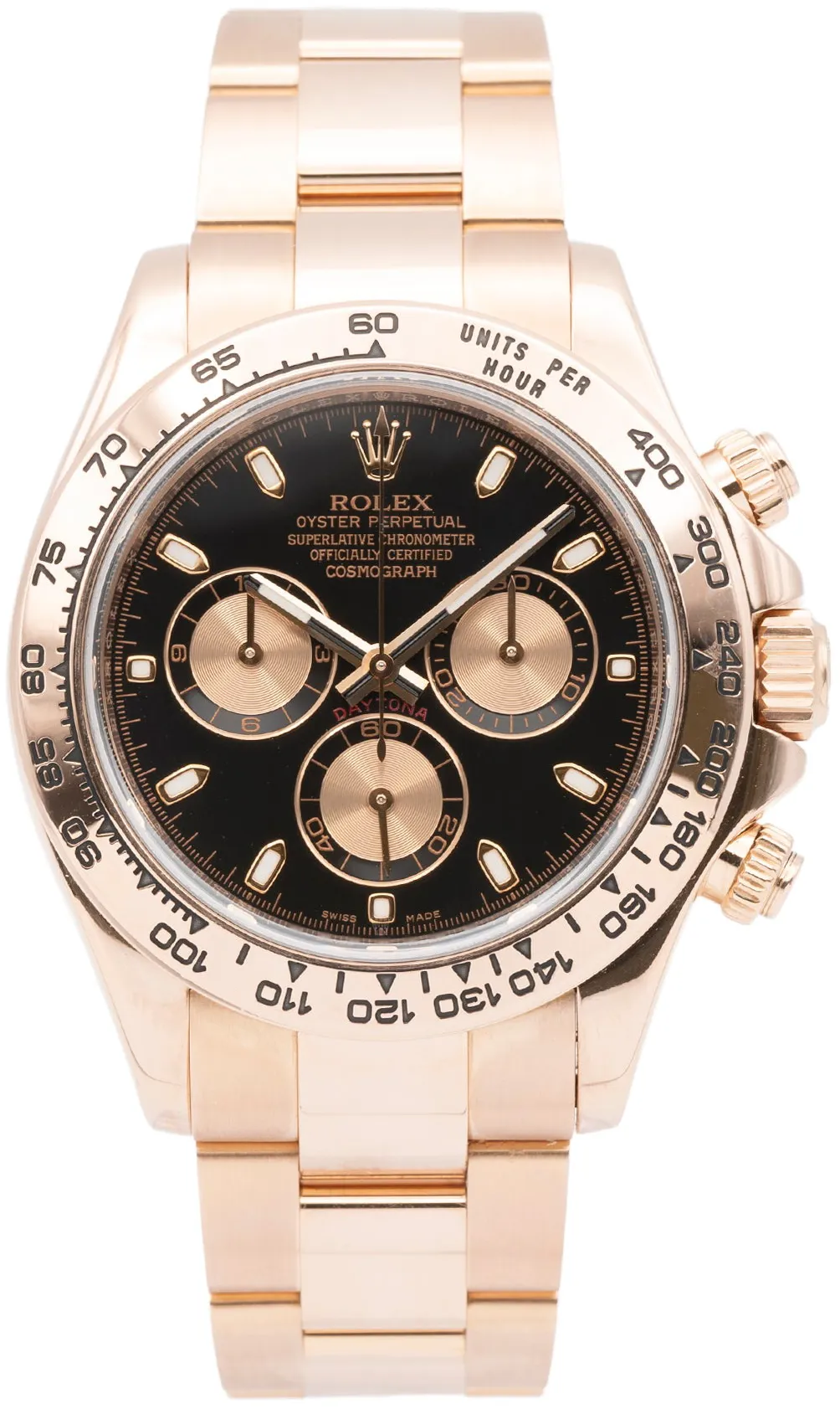 Rolex Daytona 116505 40mm Rose gold Black