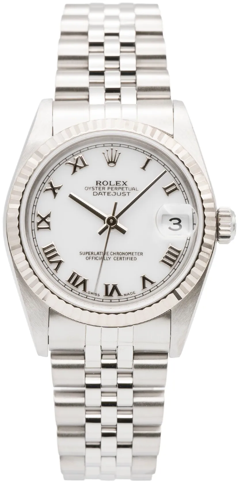 Rolex Datejust 31 78274 31mm White gold and Stainless steel White