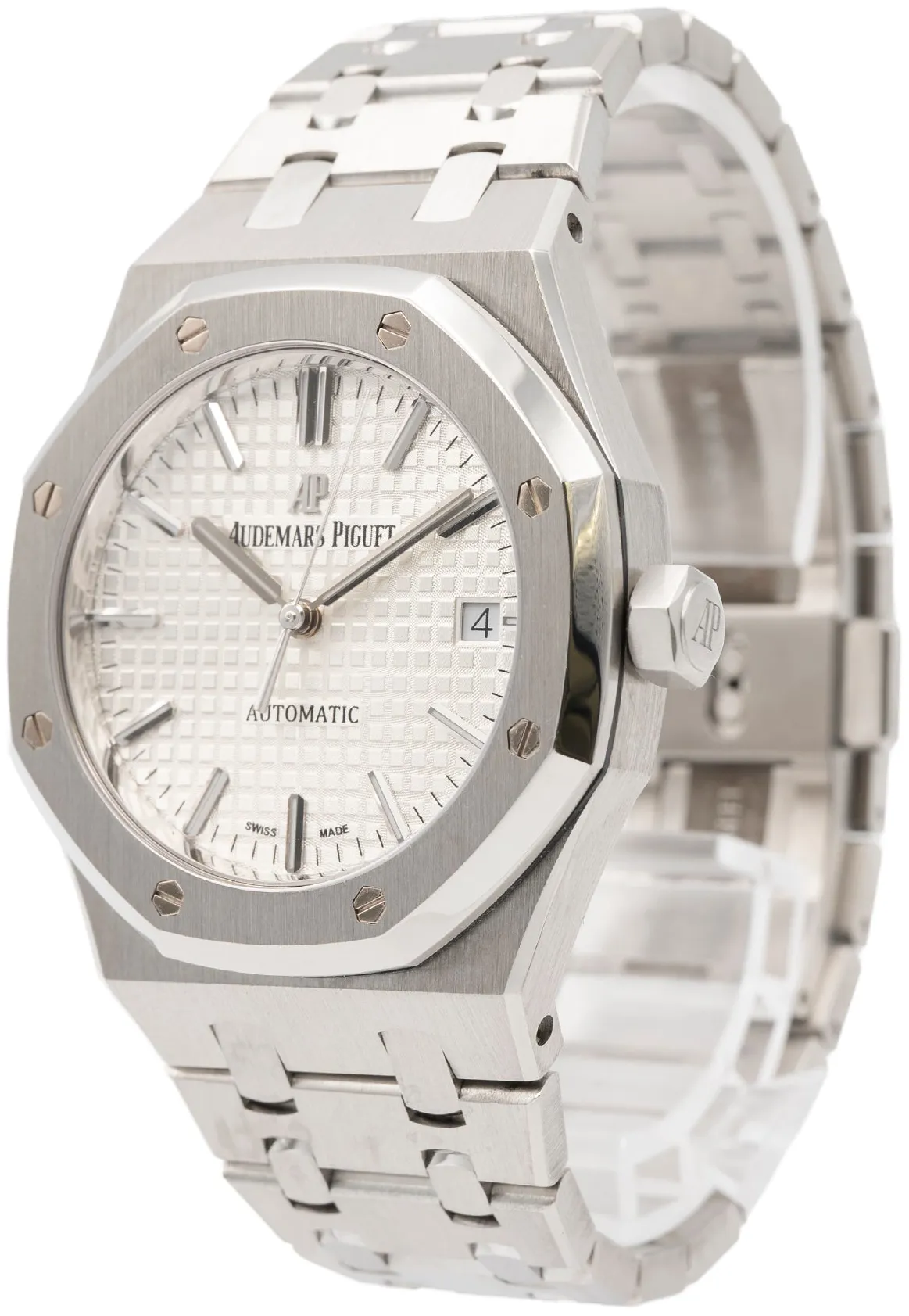 Audemars Piguet Royal Oak 15450ST.OO.12565T.01 37mm Stainless steel White 1