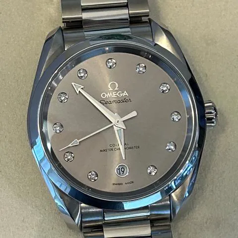 Omega Aqua Terra 220.10.38.20.56.001 38mm Stainless steel Gray 1