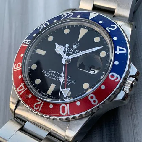 Rolex GMT-Master 1675 40mm Stainless steel Black 1