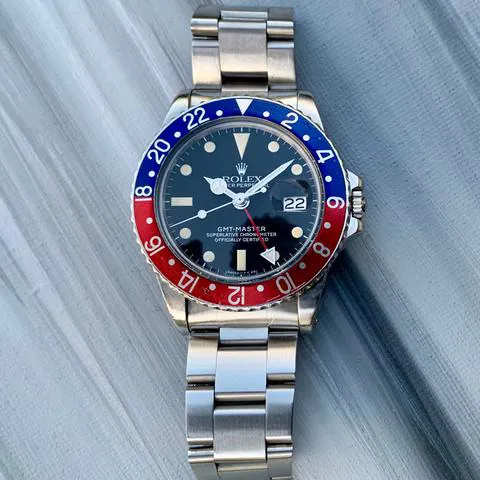 Rolex GMT-Master 1675 40mm Stainless steel Black 2