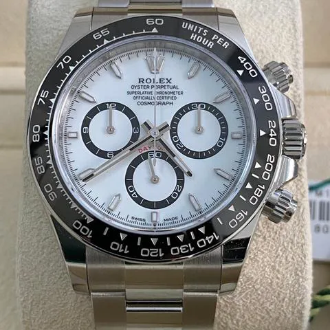 Rolex Daytona 126500LN 40mm Stainless steel White 1