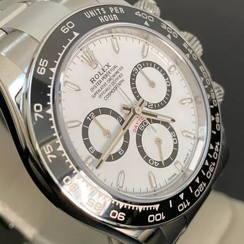 Rolex Daytona 126500LN 40mm Stainless steel White 8