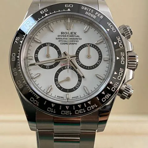 Rolex Daytona 126500LN 40mm Stainless steel White 9