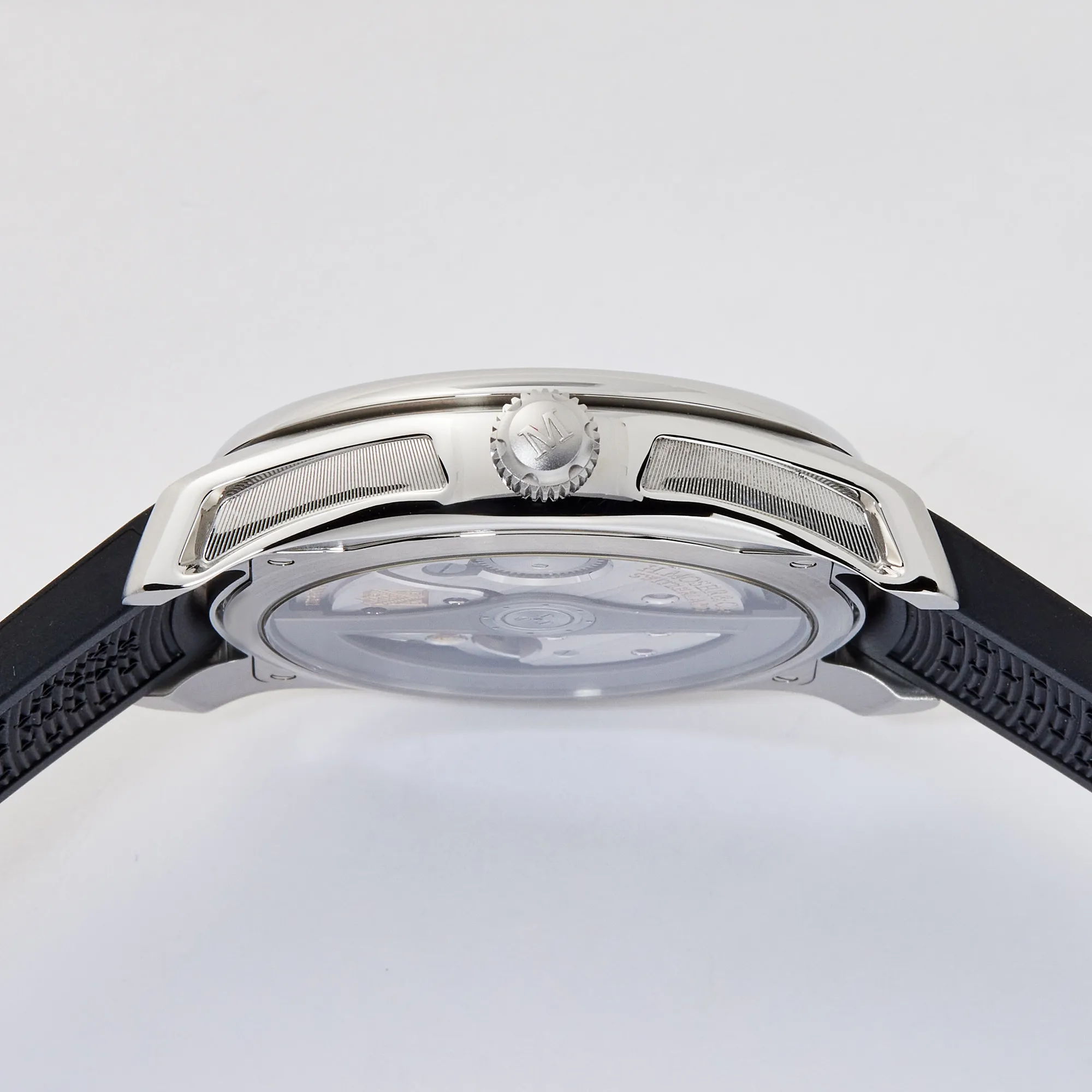 H. Moser & Cie. Pioneer 3200-1217 40mm Stainless steel Blue 5