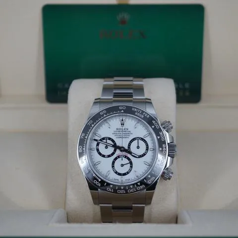 Rolex Daytona 126500LN 40mm Stainless steel White 2