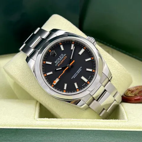 Rolex Milgauss 116400 40mm Stainless steel Black