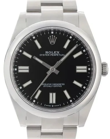 Rolex Oyster Perpetual 41 41 124300 41mm Stainless steel Black