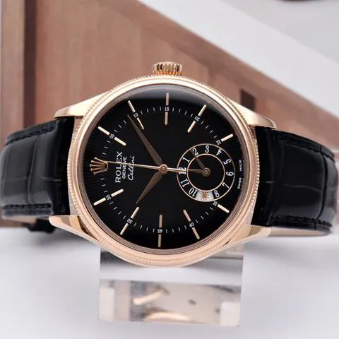 Rolex Cellini 50525 39mm Rose gold Black 5