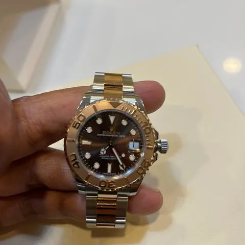 Rolex Yacht-Master 37 268621 37mm Yellow gold and Stainless steel Brown 5