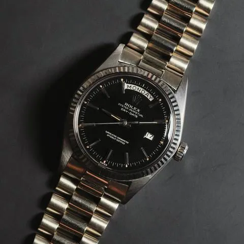 Rolex Day-Date 36 1803 36mm White gold Black 1