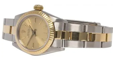 Rolex Oyster Perpetual 67193 26mm Stainless steel Champagne 1