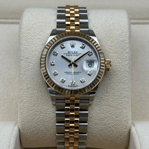 Rolex Lady-Datejust 279173 28mm Yellow gold Silver