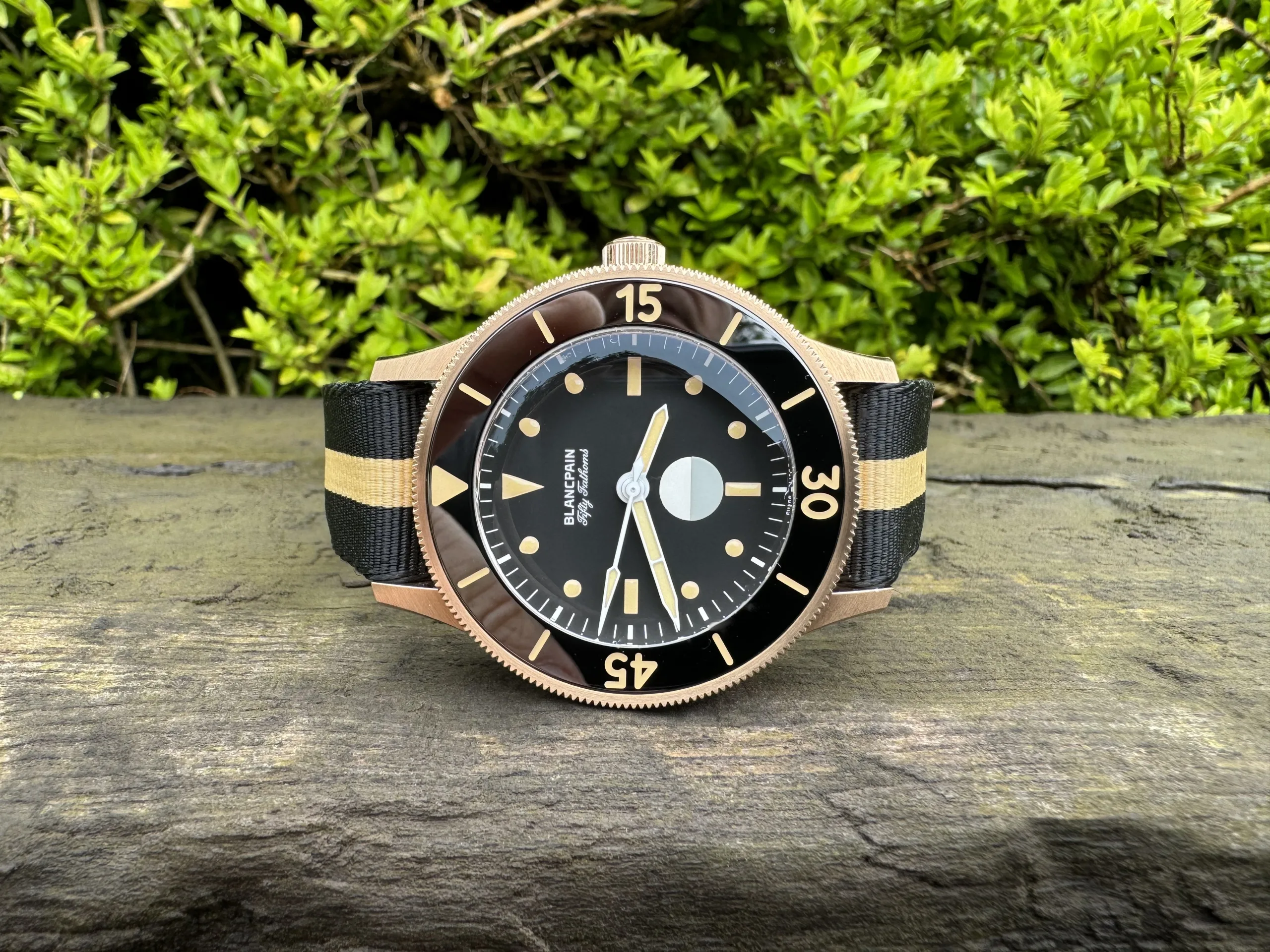 Blancpain Fifty Fathoms 5901 5630 NANA Bronze and Rose gold Black